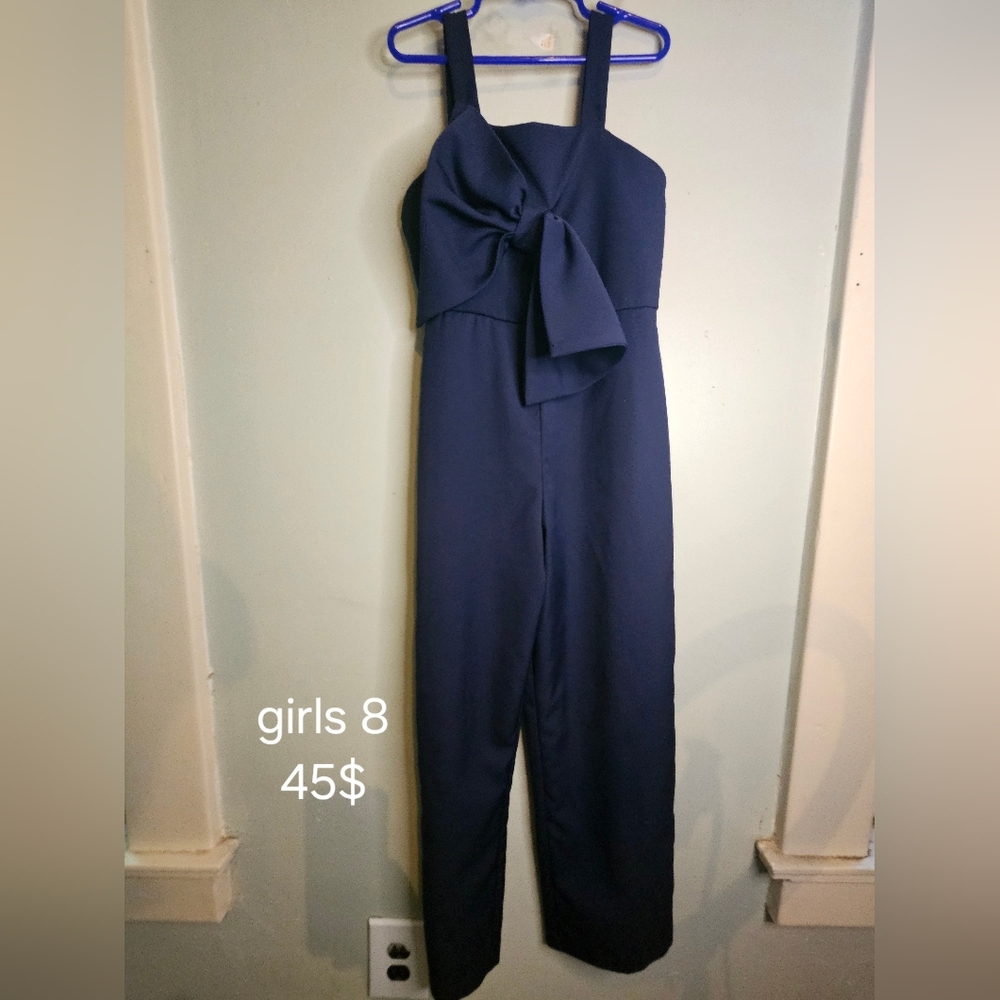 Navy blue romper
